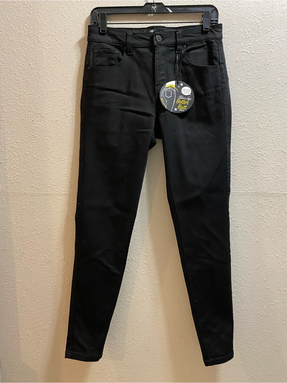 Slim High-Rise Black Skinny Jeans
